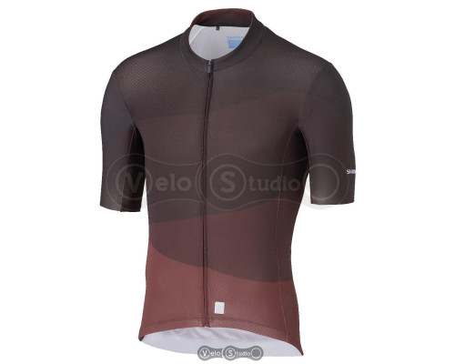 Велоджерсі Shimano BREAKAWAY XXL коричнево-червоне