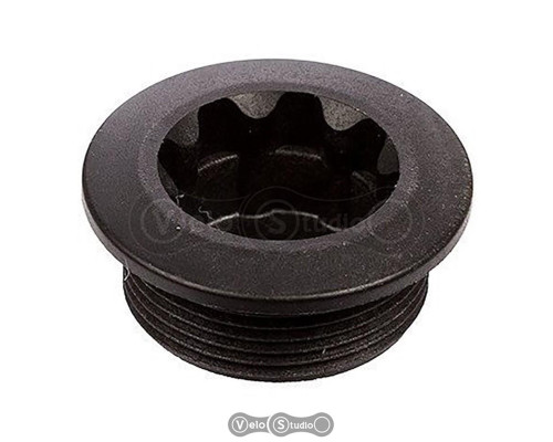 Болт Shimano FC-R3000/T661 лівого шатуна, чорний, пластик