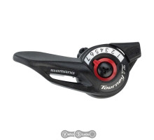 Шифтер Shimano SL-TZ500 правый 7-скоростей (индексный), трос