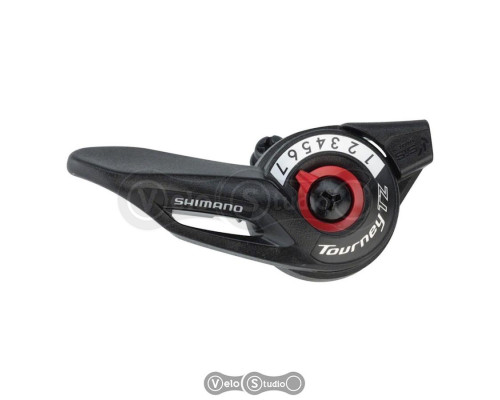 Шифтер Shimano SL-TZ500 правий 7-швидкостей (індексний), трос