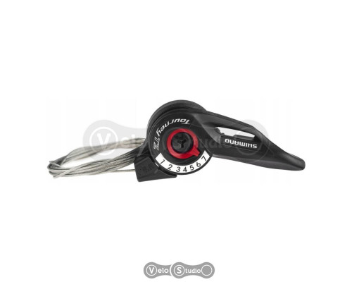Шифтер Shimano SL-TZ500 правий 7-швидкостей (індексний), трос