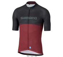 Велоджерсі Shimano TEAM2 XXL чорно-бордове