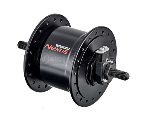 Динамо-втулка DH-C3000-3N NEXUS 6V / 3,0W 32H, OLD: 100мм, QR, черный