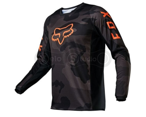 Джерси FOX 180 TREV Jersey Black Camo размер M