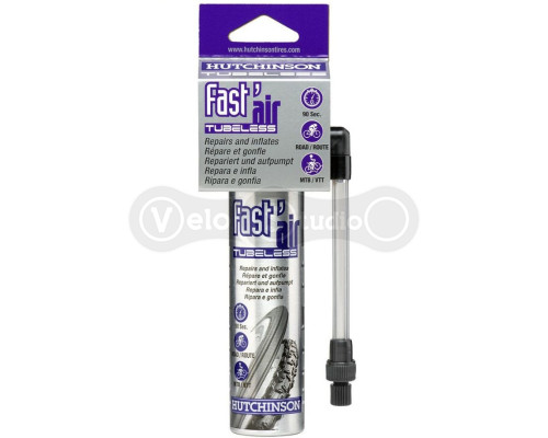 Герметик Hutchinson Fast Air TT/TL 2 in 1 (ремонтирует и накачивает)