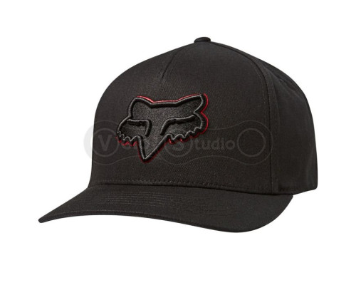 Кепка FOX Epicycle Flexfit Black Red L/XL