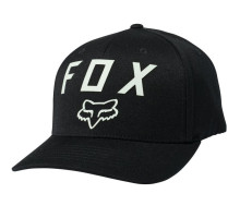 Кепка FOX Number 2 Flexfit Hat Black Green L/XL