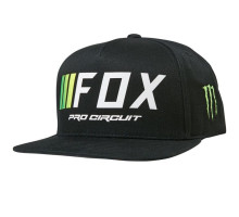 Кепка FOX Pro Circuit Snapback чёрная OS