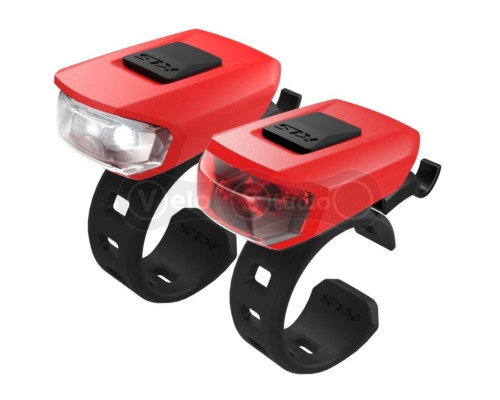 Мигалки KLS VEGA USB набор красные