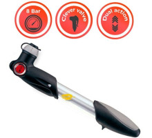 Насос Giyo GP-23 алюмінієвий (качає в обидва боки)