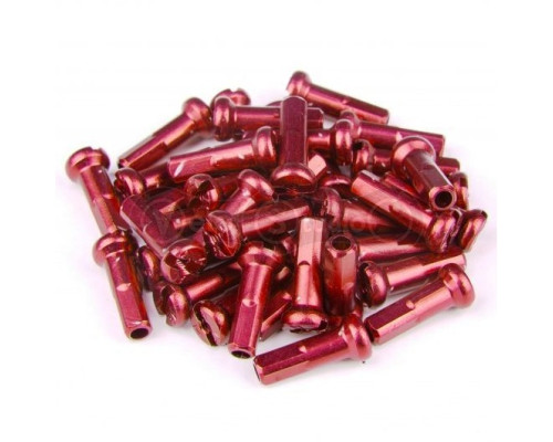Ниппель Fire Eye ALU 7075 2/14 мм красный 38 шт