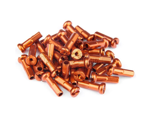 Ниппель Fire Eye ALU 7075 2/14 мм оранжевый 38 шт