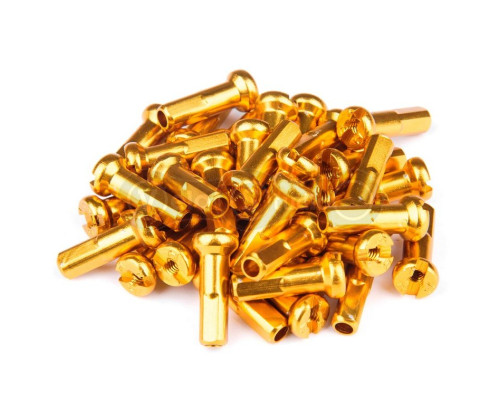 Ниппель Fire Eye ALU 7075 2/14 мм золотой 38 шт