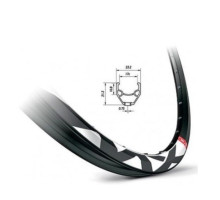 Обод Mach1 MX DISC 26, 36 спиц, AV, черный