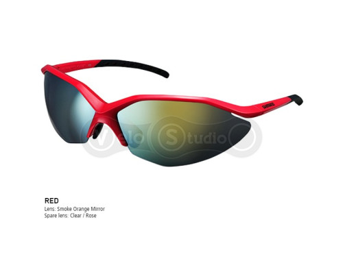 Очки Shimano S52-R красные глянцевые