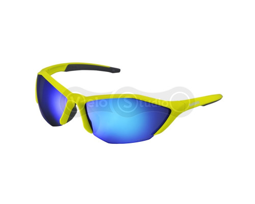 Очки Shimano S61-R PL лаймовые матовые