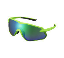 Очки Shimano S-PHYRE X поляризационные, неоново-зеленые