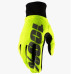 Зимние перчатки RIDE 100% Brisker Hydromatic Waterproof Neon Yellow размер S