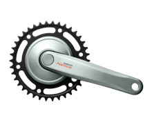 Шатуни Shimano FC-C6000 Nexus, 170 мм, 38 зубів сірі