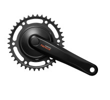 Шатуни Shimano FC-C6000 NEXUS, 170 мм, 38 зубів чорні, OEM