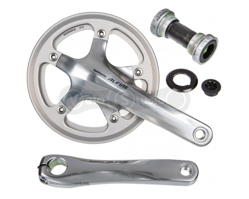 Шатуны Shimano FC-S501 ALFINE 170 мм, 39T, каретка SM-BB4600