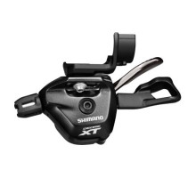 Манетка Shimano DEORE XT SL-M8000-IL, 2/3-скорости, левая, монтаж на тормозную ручку, I-Spec II, без индикатора передач
