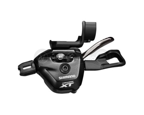 Манетка Shimano DEORE XT SL-M8000-IL, 2/3-скорости, левая, монтаж на тормозную ручку, I-Spec II, без индикатора передач