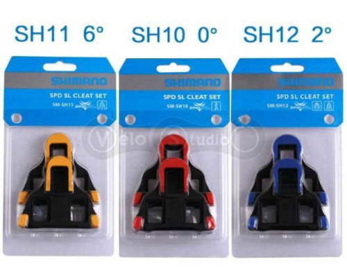Шипы Shimano SM-SH11 шоссе свободный ход 6 градусов