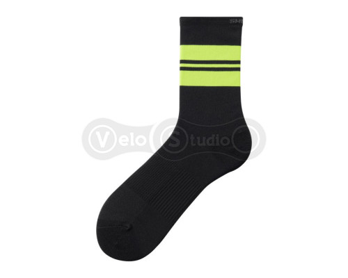 Носки Shimano ORIGINAL TALL черно-желтые 36-40
