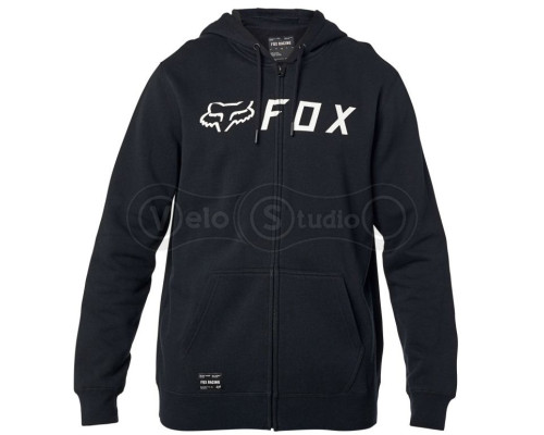 Толстовка FOX Apex Zip Fleece Black White размер L
