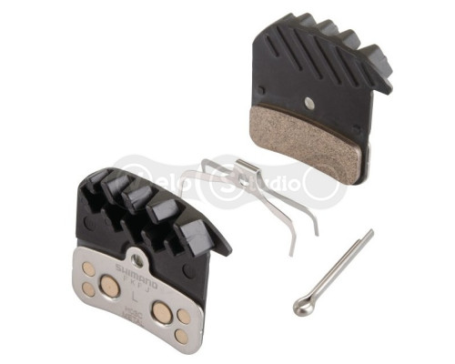 Гальмівні колодки Shimano H03C+радіатор, метал