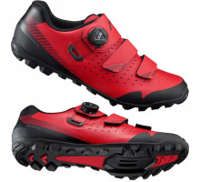 Вело обувь Shimano ME400MR (контактные педали) красная EU 42