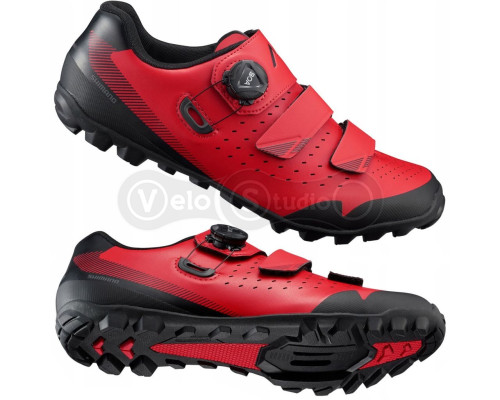 Вело обувь Shimano ME400MR (контактные педали) красная EU 42