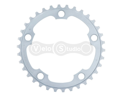 Зірка шатунів Shimano FC-6750 Ultegra 34 зуби (5-лапка), срібляста