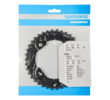 Звезда шатунов Shimano FC-M675 SLX 38 зубьев АM
