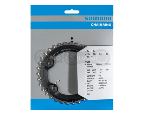 Звезда шатунов Shimano FC-M7000-2 34 зубьев для 34-24T BB