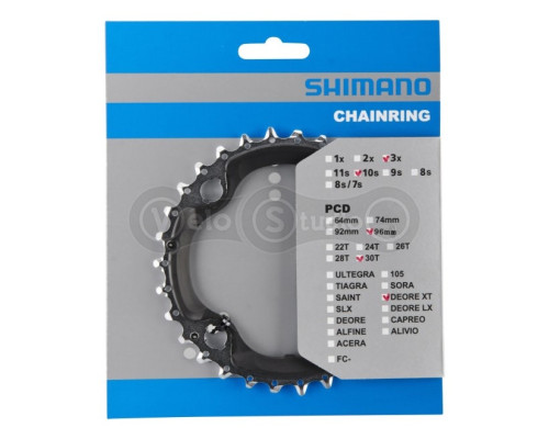 Зірка шатунів Shimano FC-M782 Deore XT 30 зубів 10 скор. AN
