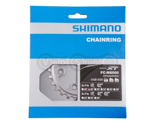 Звезда шатунов Shimano FC-M8000 26 зубьев для 36-26T BC
