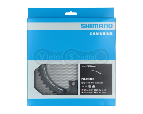 Зірка шатунів Shimano FC-R8000 Ultegra 46 зубів 2×11 швидкостей
