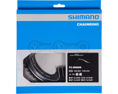 Зірка шатунів Shimano FC-R8000 Ultegra 52 зуби 2×11 швидкостей
