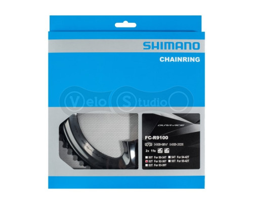 Зірка шатунів Shimano FC-R9100 DURA-ACE 52 зубів 2х11 швидкостей MT