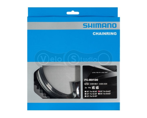 Зірка шатунів Shimano FC-R9100 DURA-ACE 54 зубів 2х11 швидкостей MX