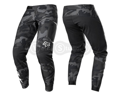 Зимние вело штаны FOX Defend Fire Pant Camo размер 38