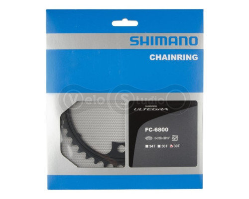 Зірка шатунів Shimano FC-6800 Ultegra, 39 зуба для 53-39T