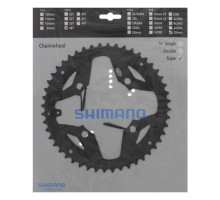 Зірка шатунів Shimano FC-M391 ACERA 48 зубів 9 скор. чорна, совм. із зах.