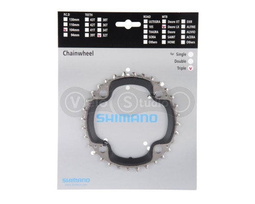 Зірка шатунів Shimano FC-M660 SLX 32 зубів 9 скор.