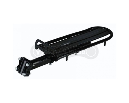 Багажник Longus Al на підсідельний штир, чорний