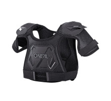 Детская защита тела O`NEAL Peewee Chest Guard Black (6-12 лет)