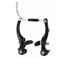 Гальма Longus V-Brake Al, 108мм, чорні + напрямна трубка