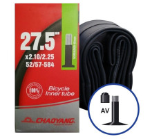 Камера велосипедна Longus/Chaoyang 27,5x2,1/2,25 AV40